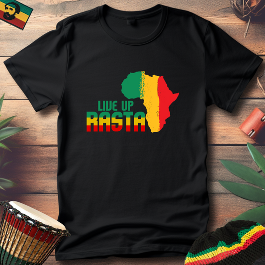 Live Up Rasta Africa T-Shirt