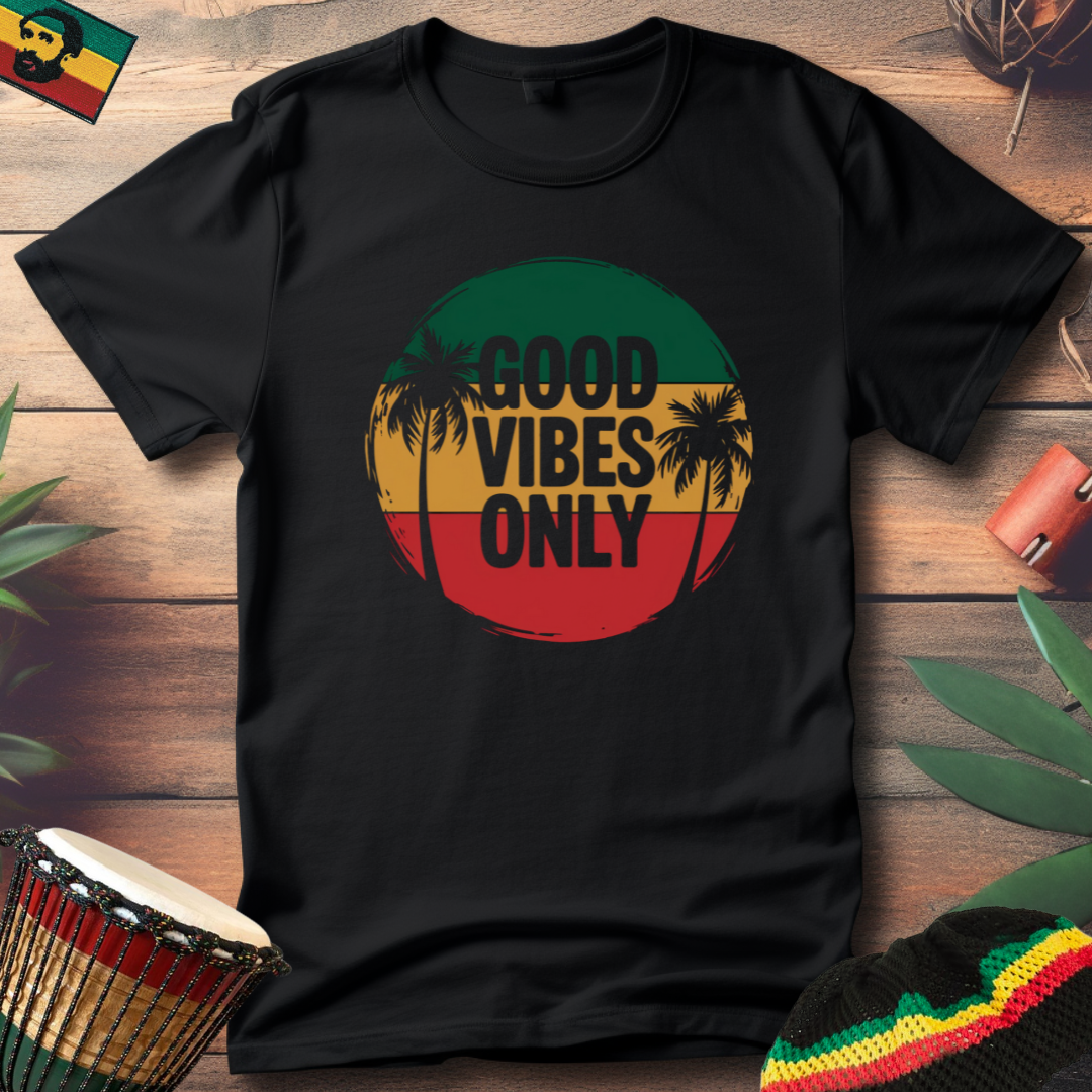 Good Vibes Only Sunset T-Shirt 1