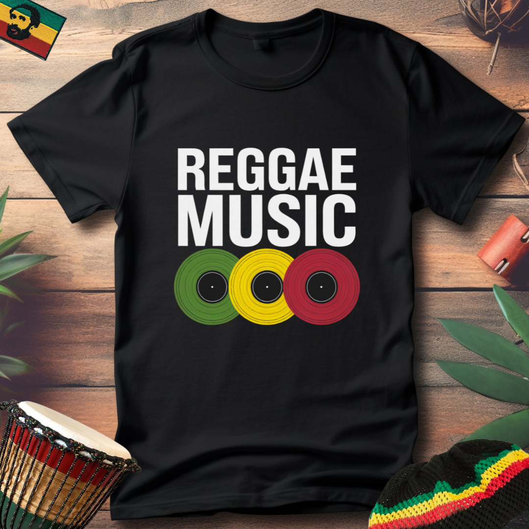 Reggae Music Records T-Shirt