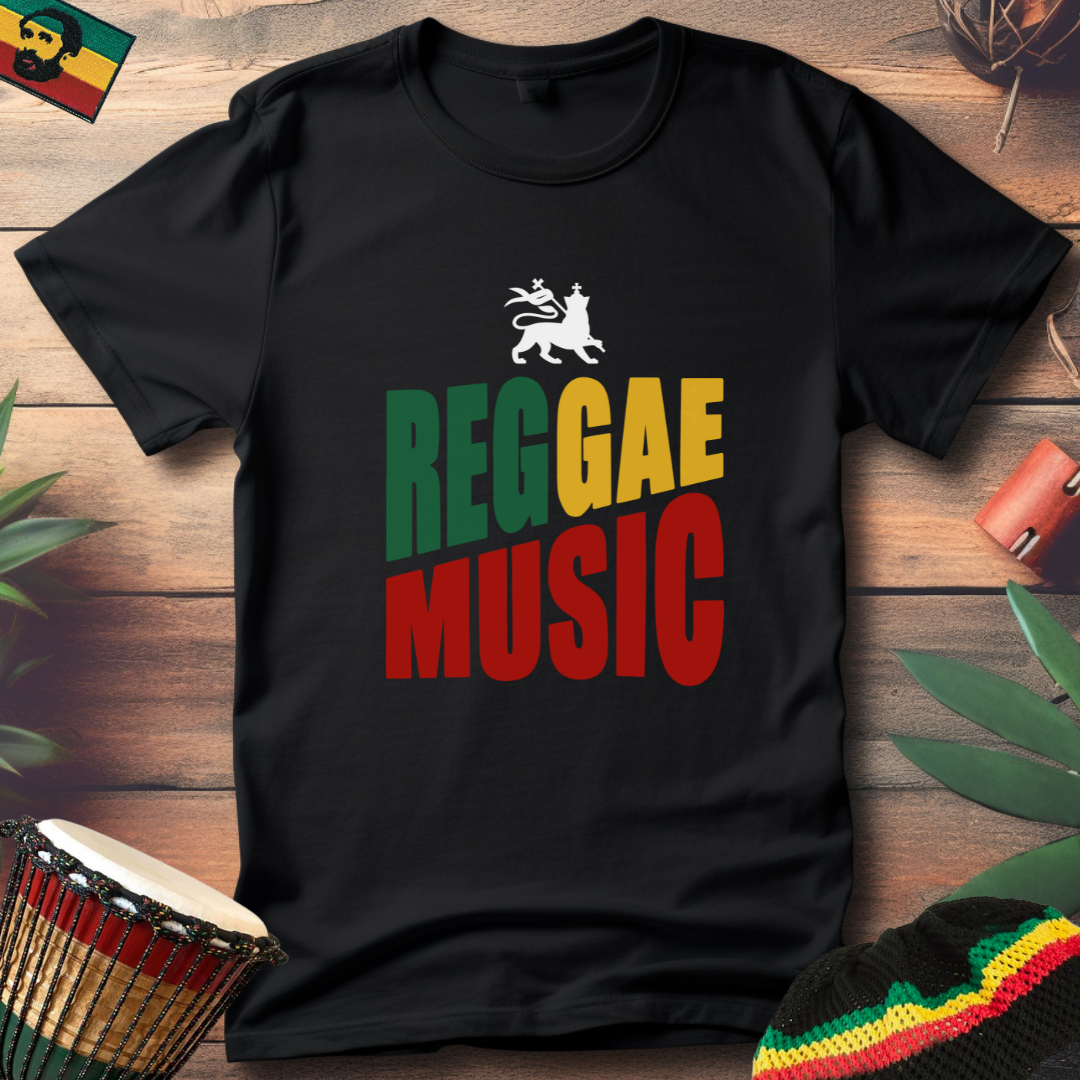 Lion Reggae Music T-Shirt