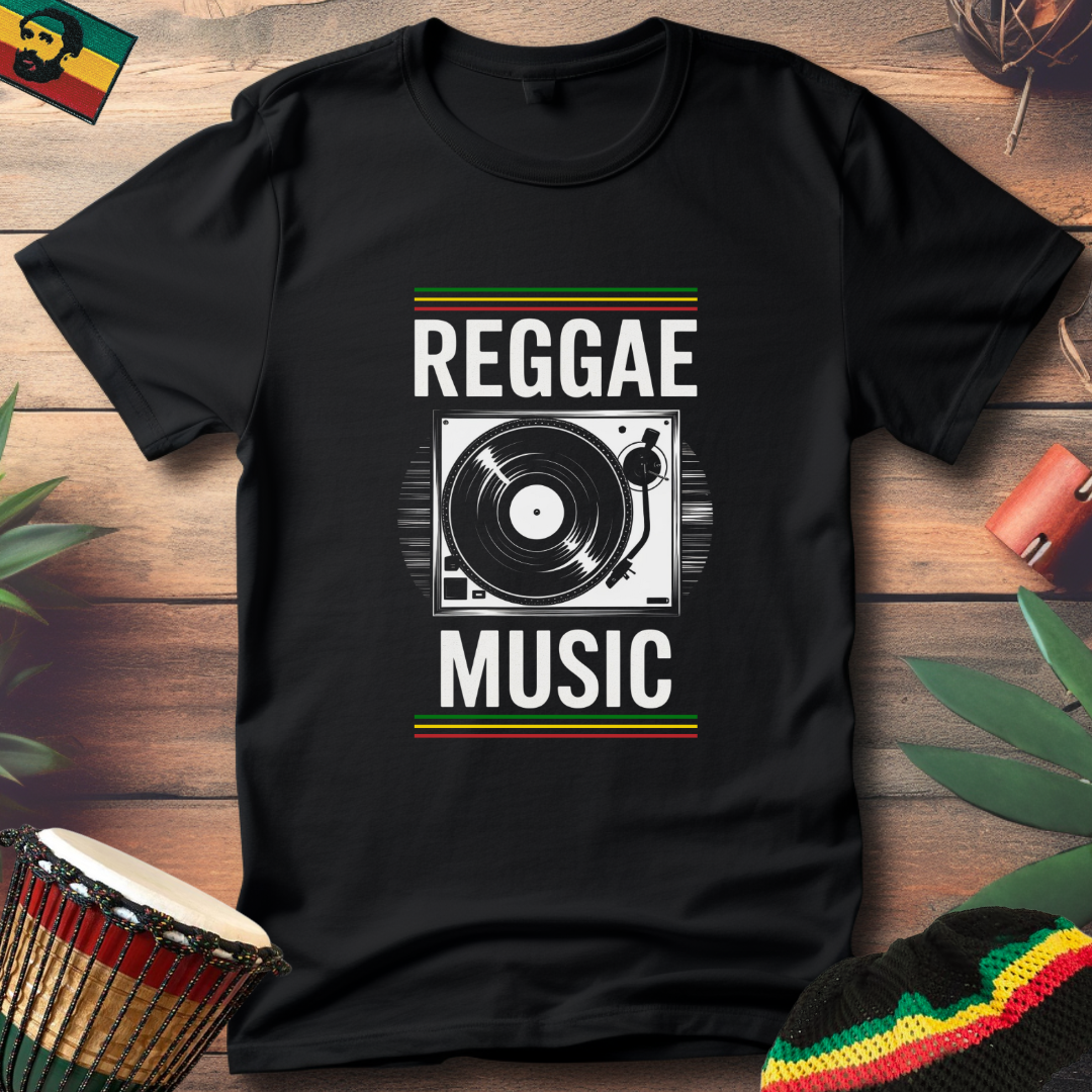 Reggae Music Player T-Shirt