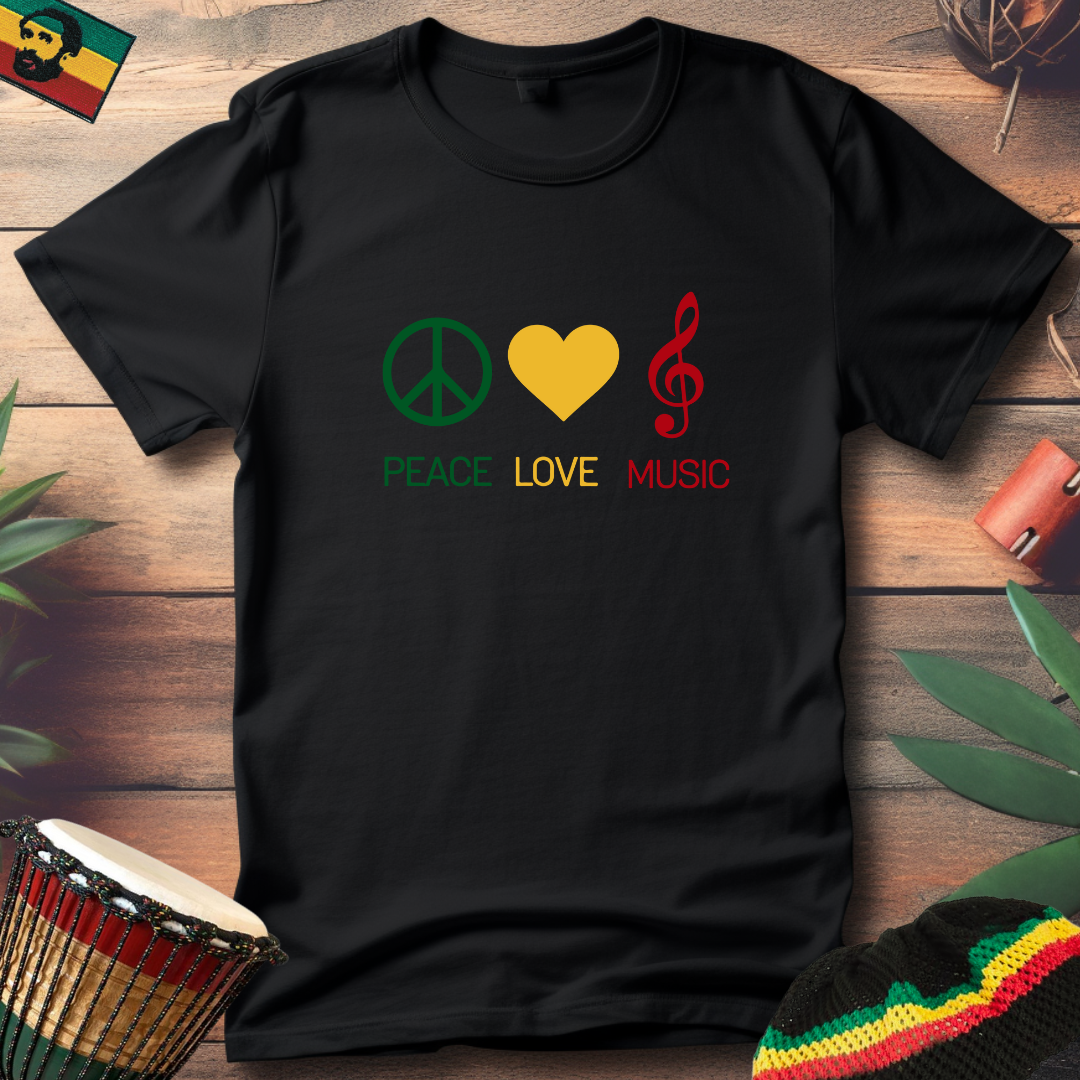 Peace Love & Music T-Shirt