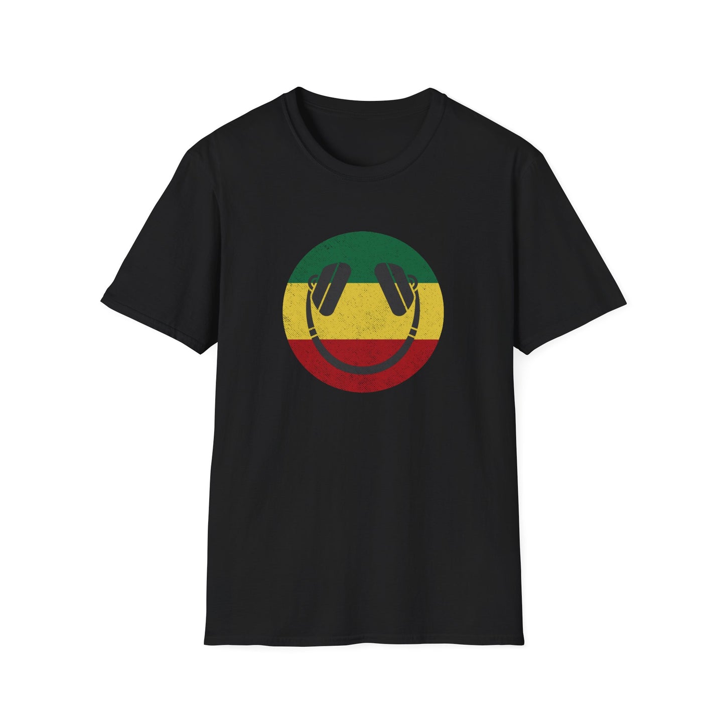 Reggae Smile Face T-Shirt 1
