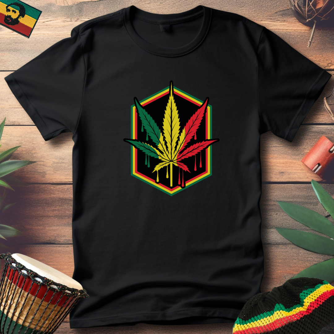 Red, Gold & Green Herb  T-Shirt