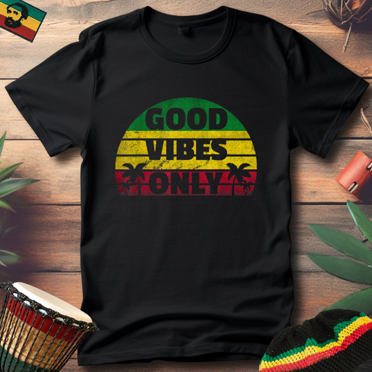 Good Vibes Only Sunset T-Shirt