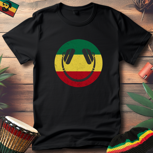 Reggae Smile Face T-Shirt