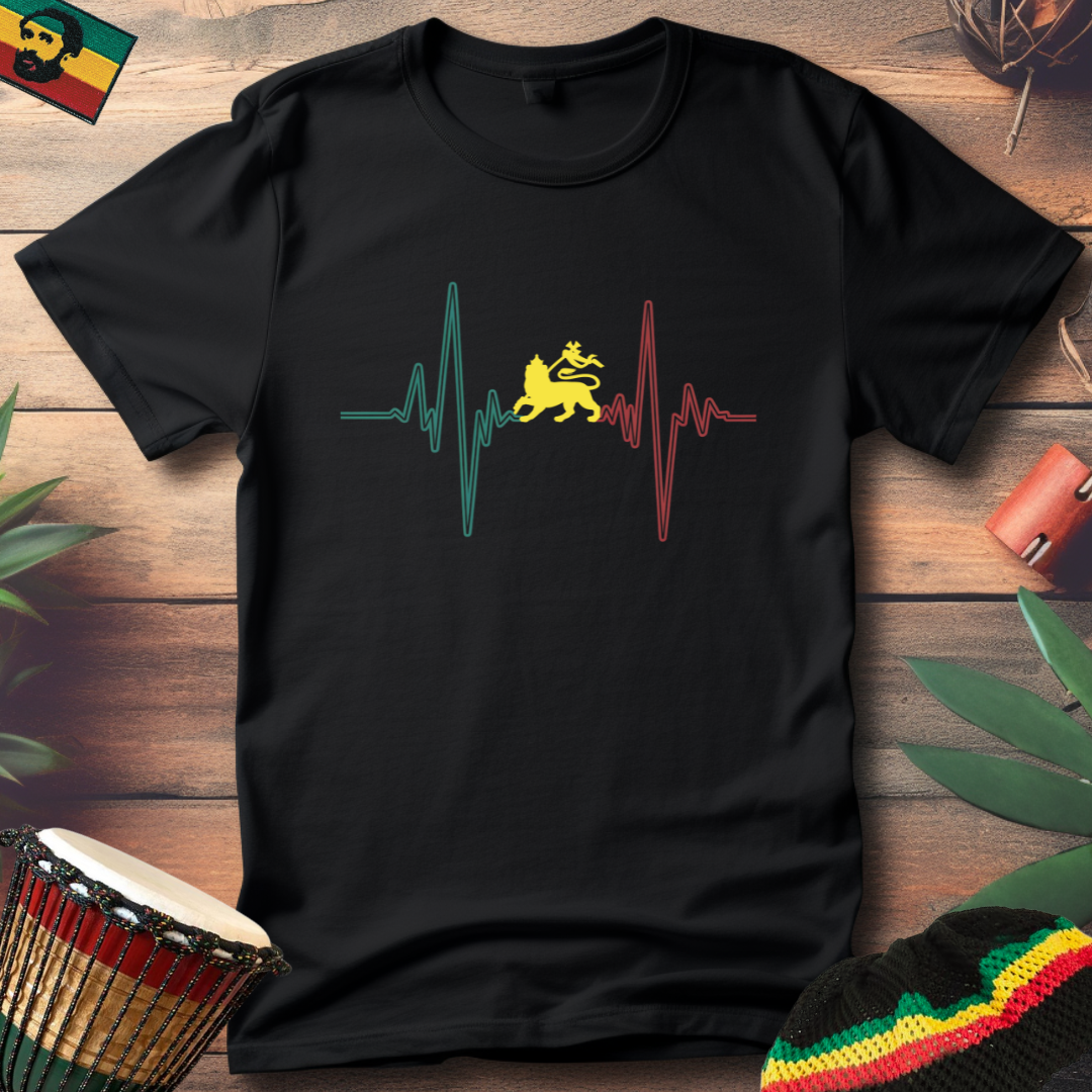 Lion Sound Waves T-Shirt