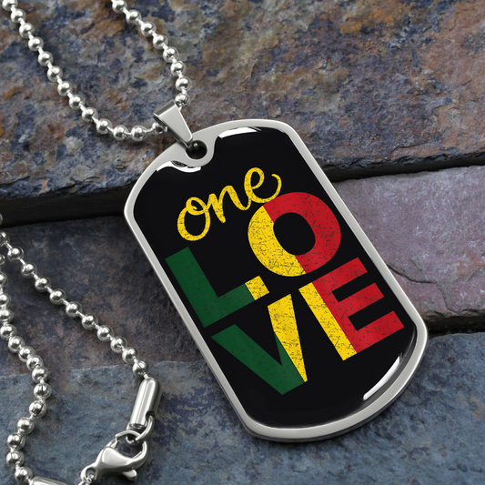 One Love - Military Necklace